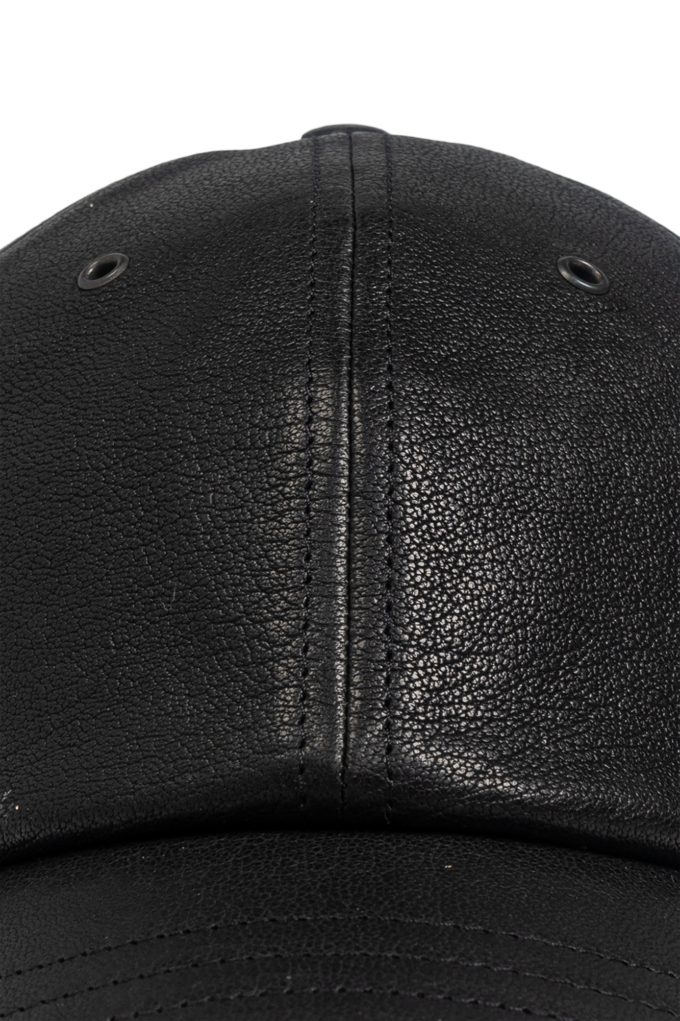 Black Leather cap Saint Laurent - Vitkac France